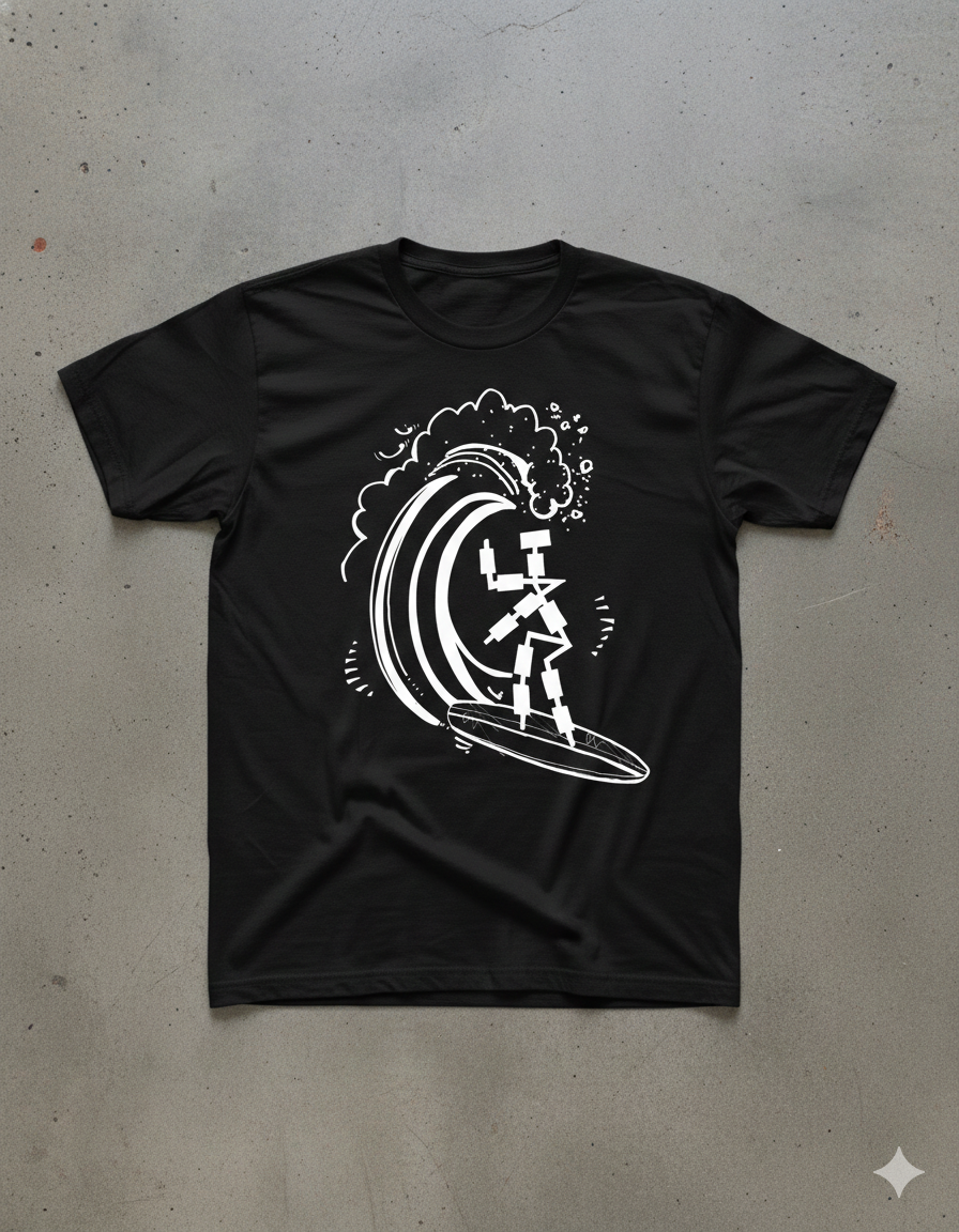 ROBOT SURF TEE